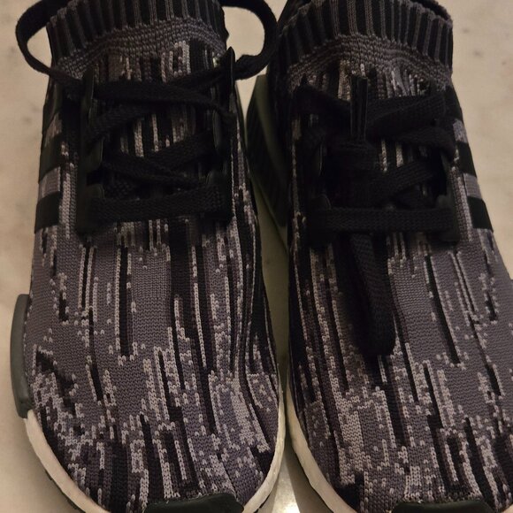 Adidas NMD_R1 Primeknit "Grey Three" BZ0223 - Women's Size 8.5 - Picture 1 of 10